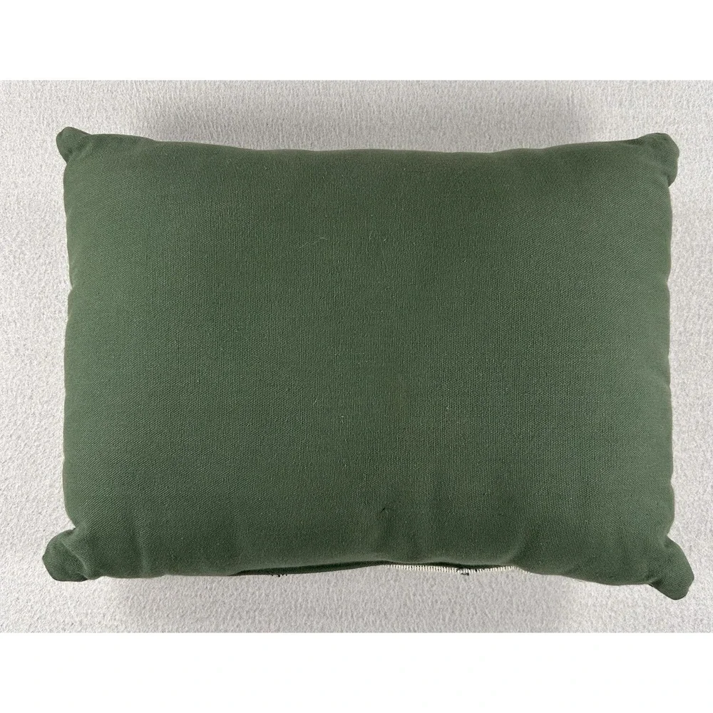 VTG Christmas Tapestry Decorative Throw Pillow 'Twas The Night Before Christmas
